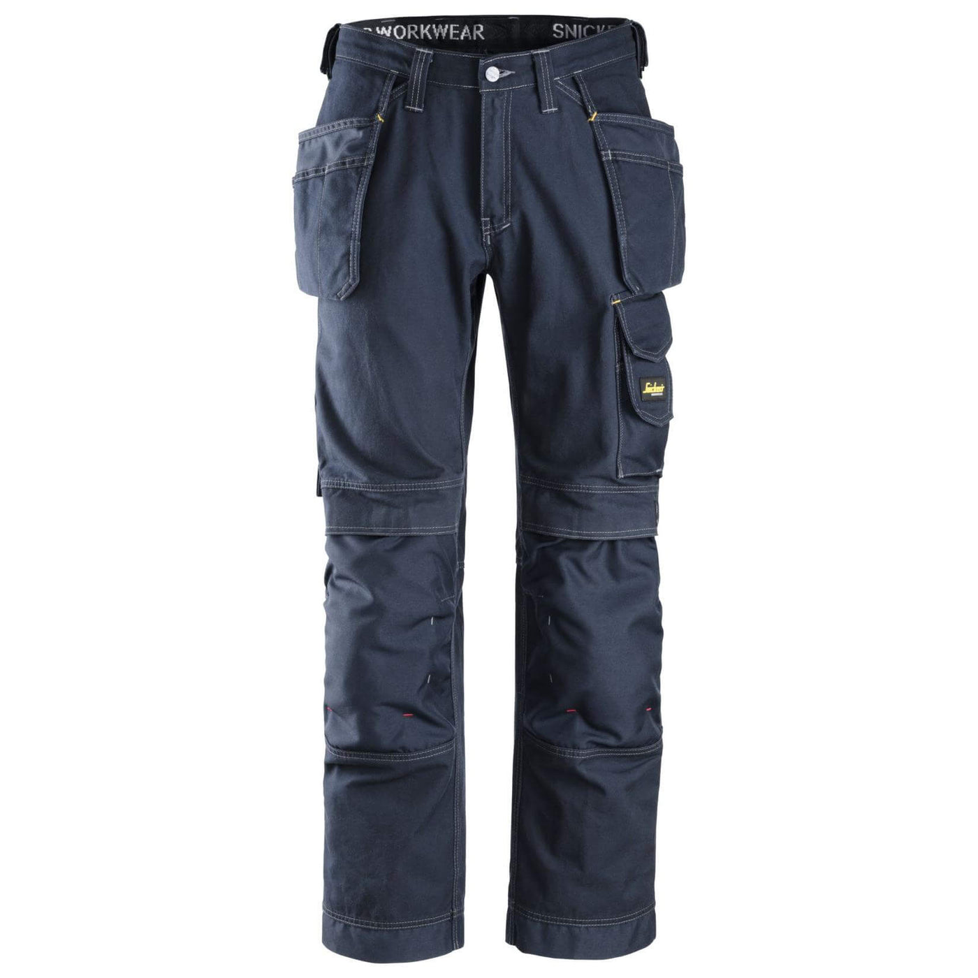 Snickers 3215 Craftsmen Loose Fit Holster Pocket Trousers Comfort Cotton Navy Navy Main #colour_navy-navy