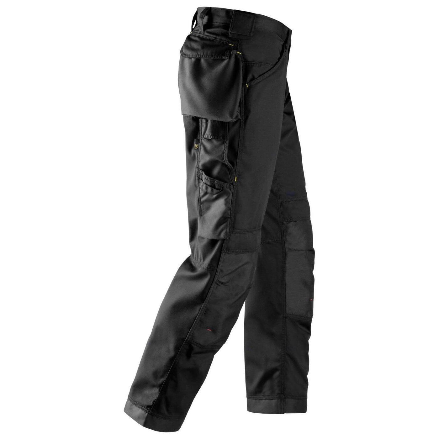 Snickers 3311 Craftsmen Loose Fit Trousers CoolTwill Black Black right #colour_black-black