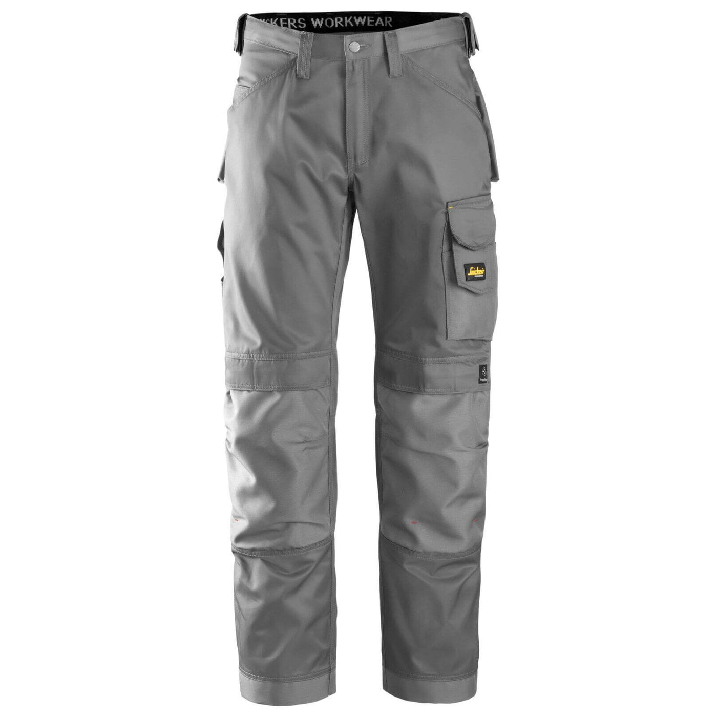 Snickers 3312 Craftsmen Loose Fit Trousers DuraTwill Grey Grey Main #colour_grey-grey