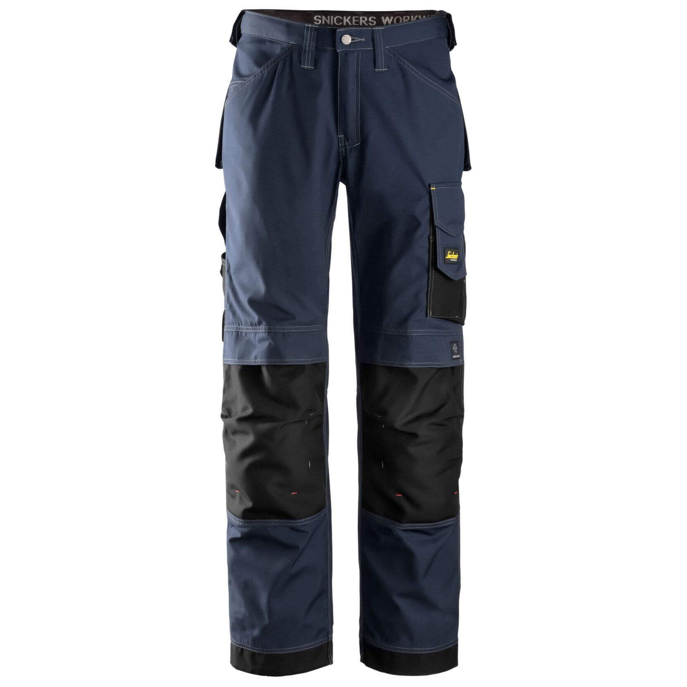 Snickers 3313 Craftsmen Loose Fit Trousers Rip Stop Navy Black Main #colour_navy-black
