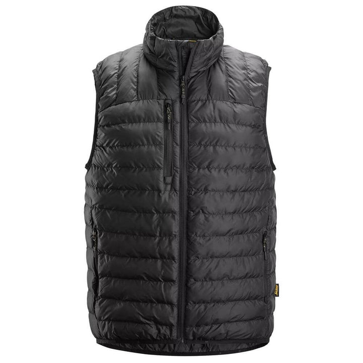 Snickers 4502 AllroundWork Packable Liner Vest Black Main #colour_black
