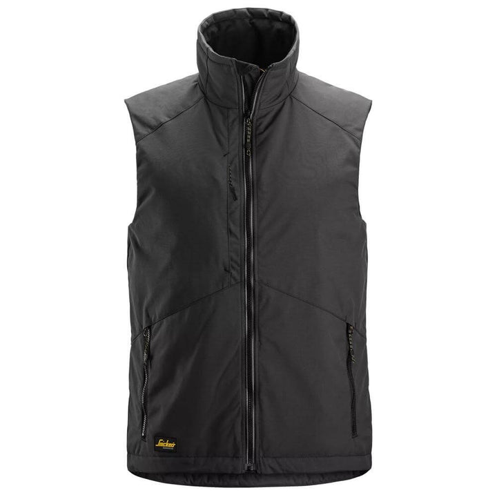 Snickers 4558 AllroundWork Winter Vest Black Main #colour_black