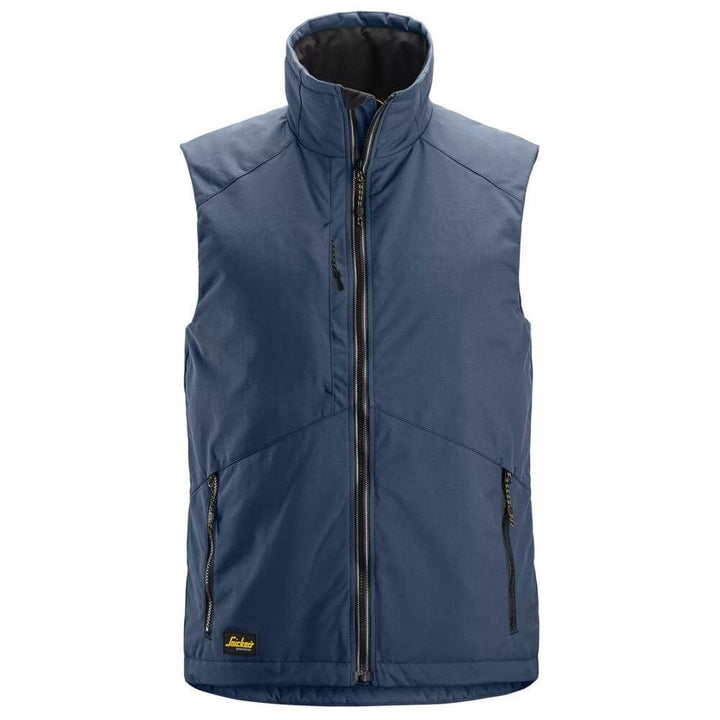 Snickers 4558 AllroundWork Winter Vest Navy Main #colour_navy