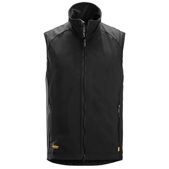 Snickers 5400 Q Heat Vest Black Main #colour_black