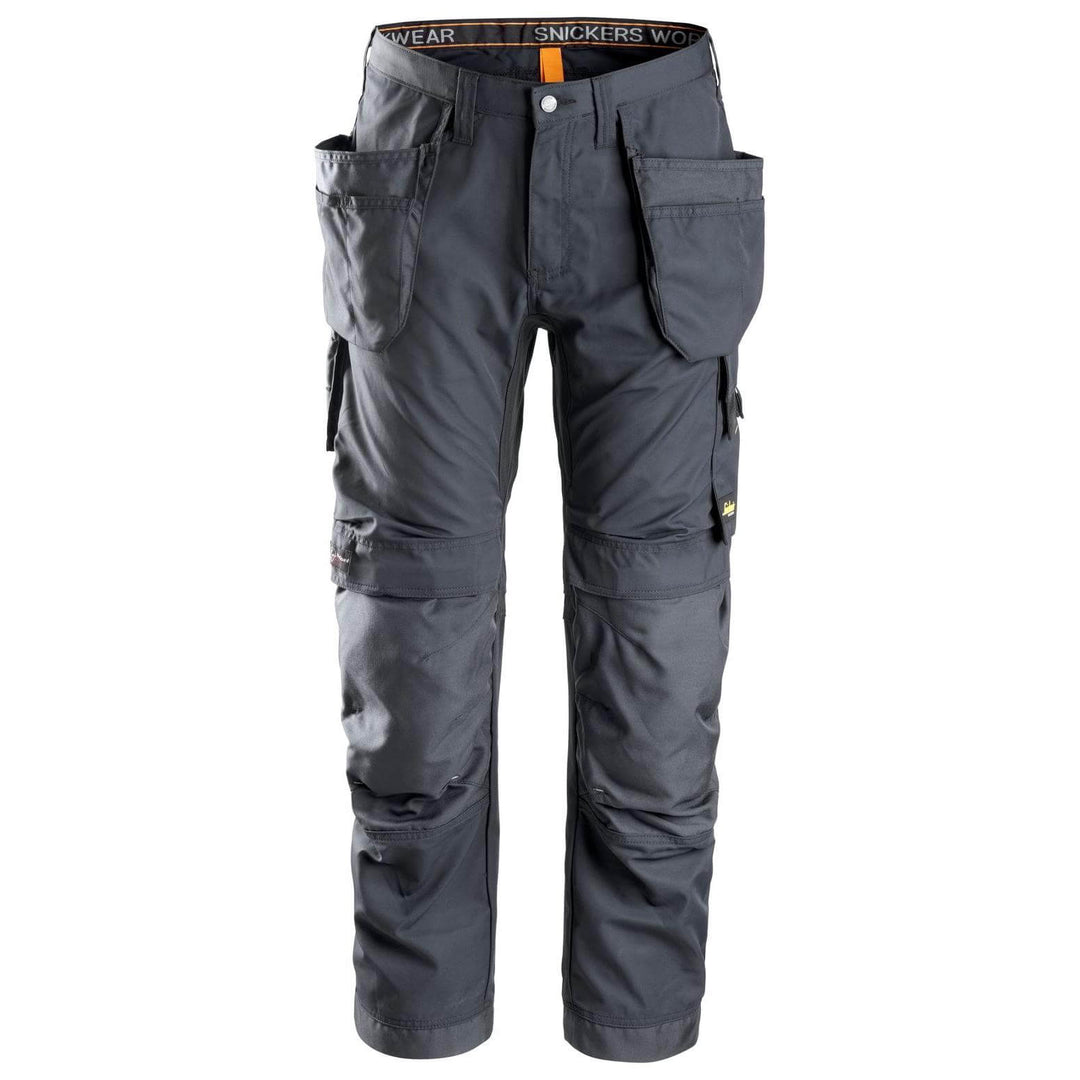 Snickers 6201 AllroundWork Work Trousers Holster Pockets Steel Grey Steel Grey Main #colour_steel-grey-steel-grey