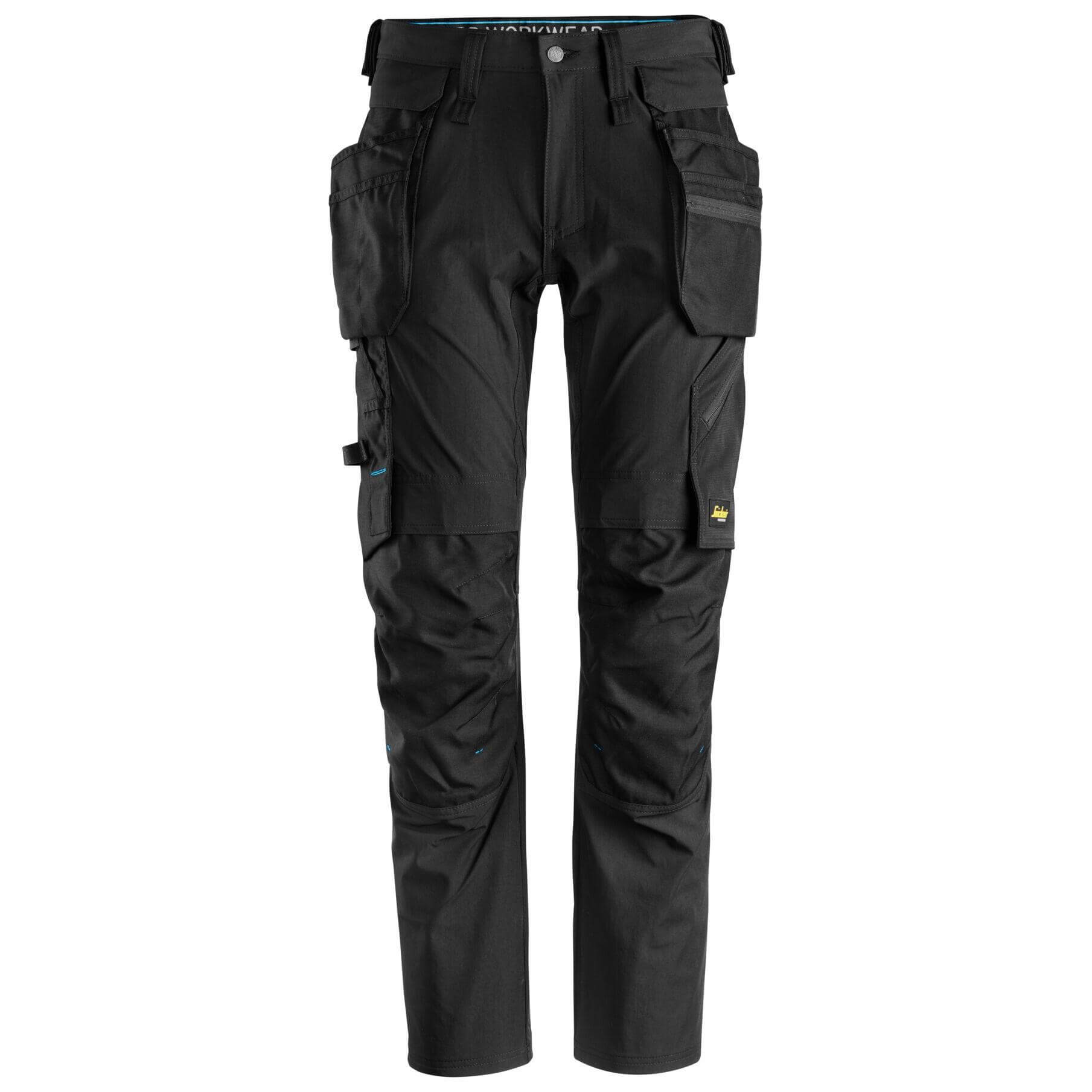 Snickers 3212 Duratwill 3212 Holster Pocket Trousers Grey / Black 41