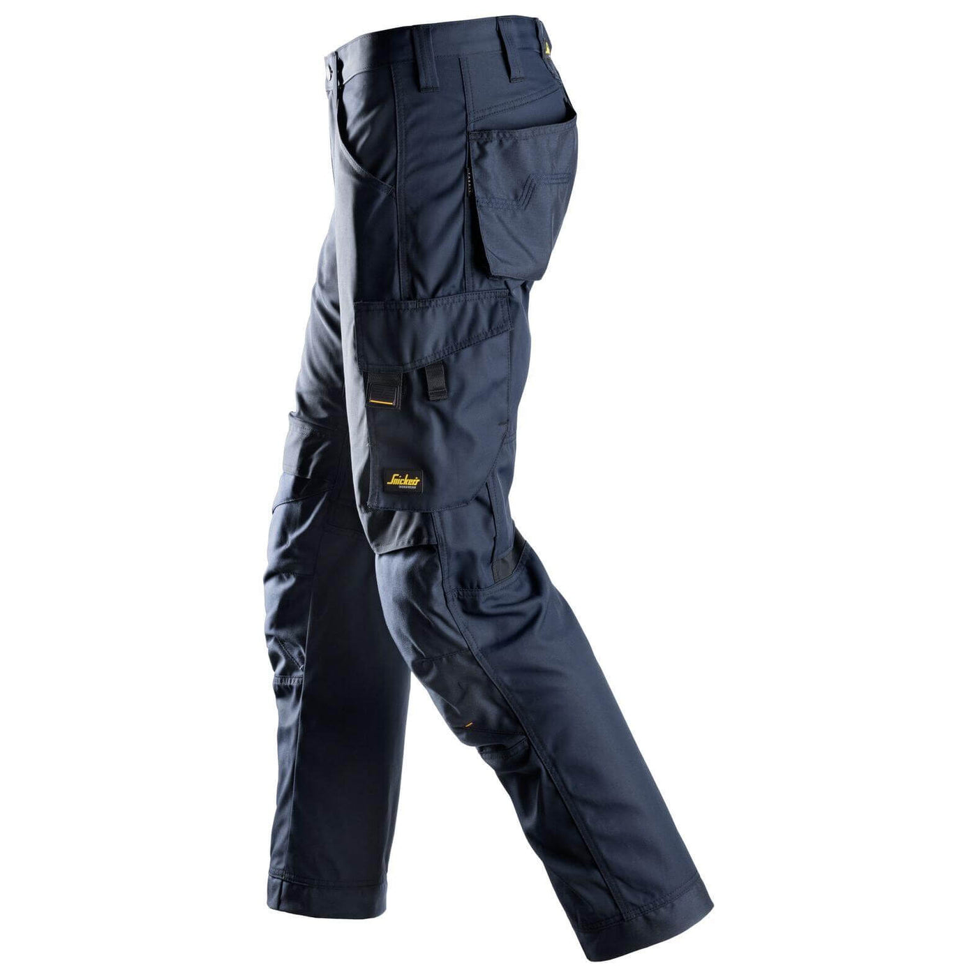 Snickers 6301 AllroundWork Cordura Work Trousers Navy Navy left #colour_navy-navy