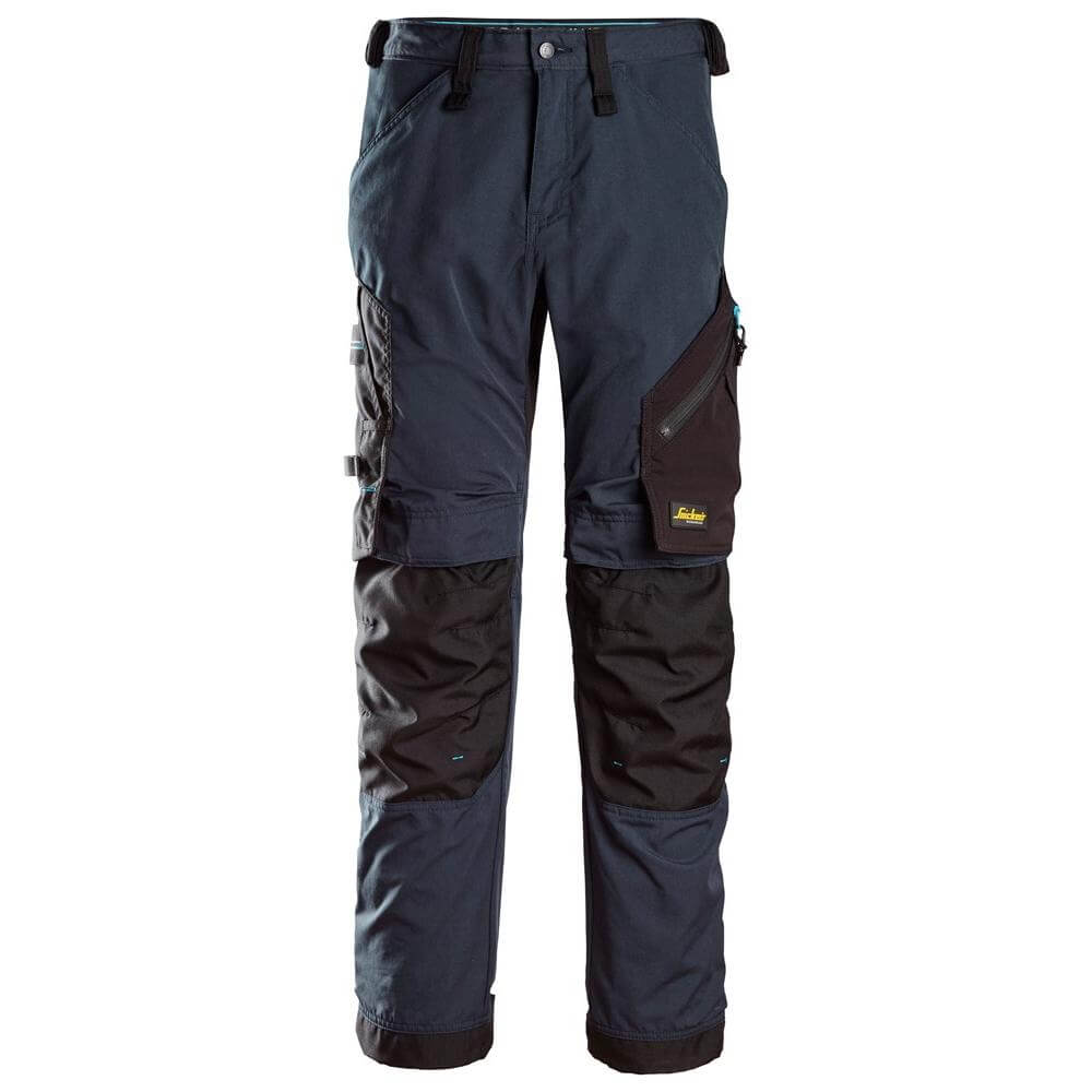 Snickers 6310 LiteWork Lightweight 37.5 Work Trousers Navy Black Main #colour_navy-black