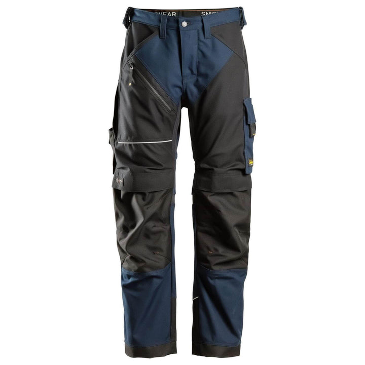 Snickers 6314 Ruffwork Heavy Duty Canvas Work Trousers Navy