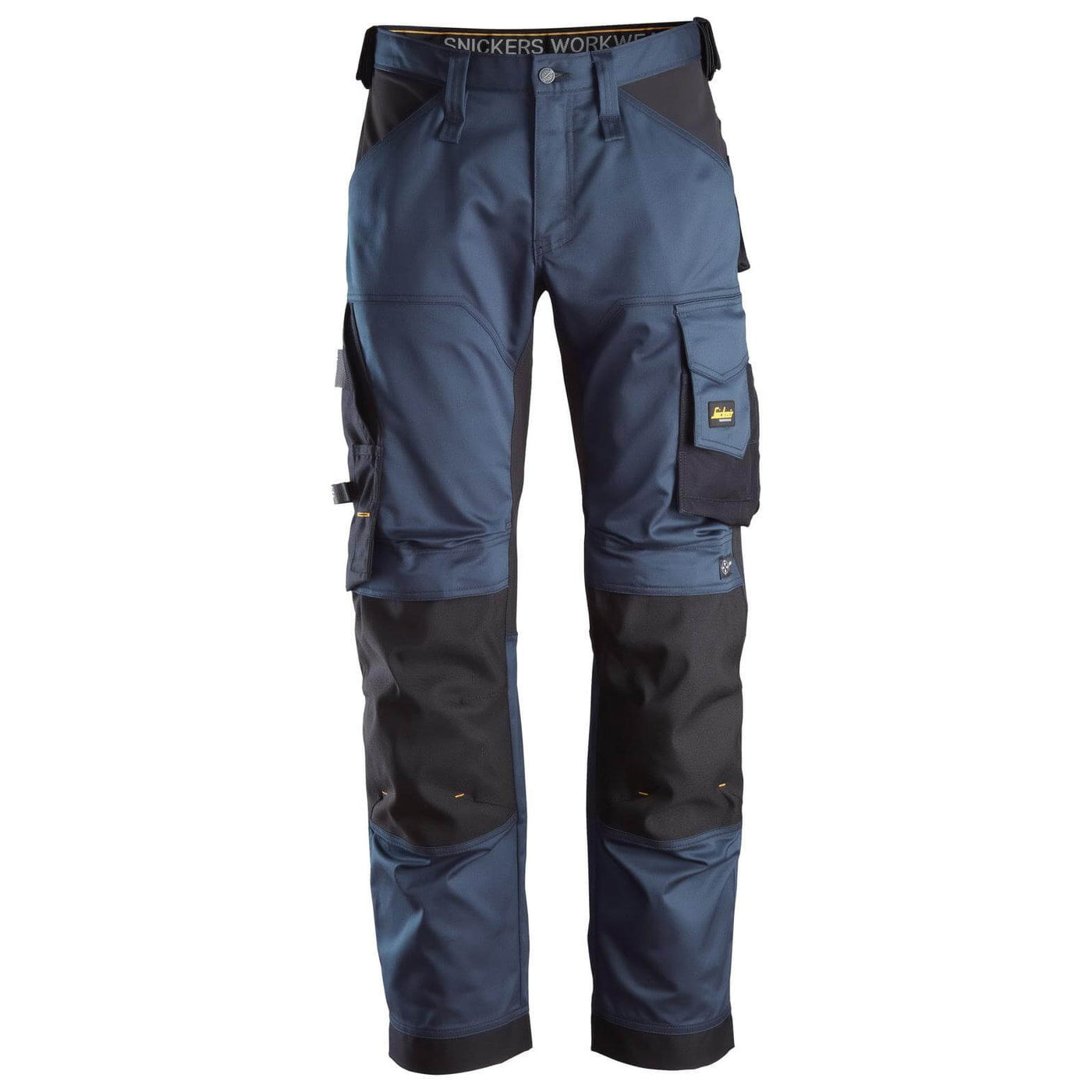Snickers 6351 AllroundWork Stretch Loose Fit Work Trousers Navy Black Main #colour_navy-black
