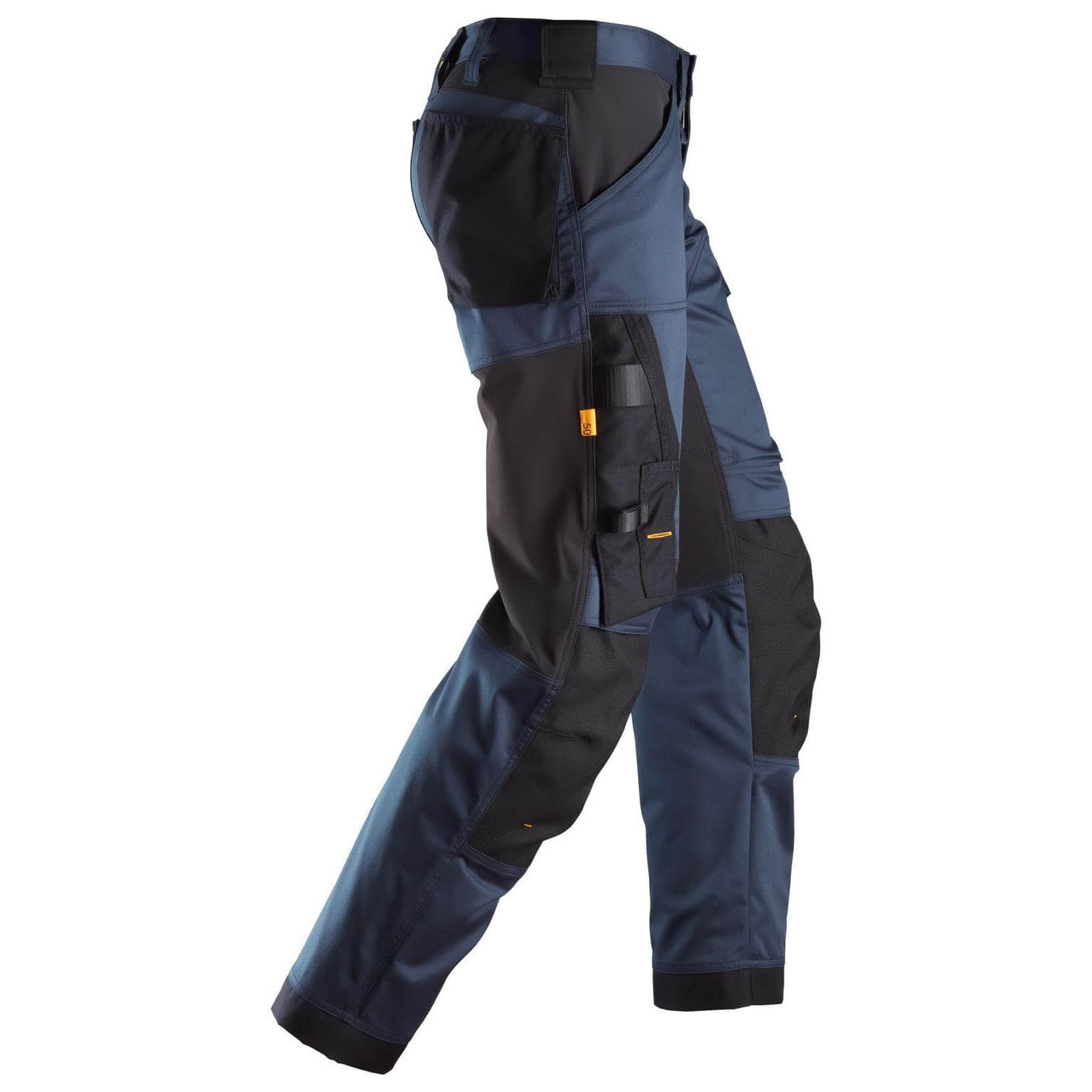 Snickers 6351 AllroundWork Stretch Loose Fit Work Trousers Navy Black right #colour_navy-black