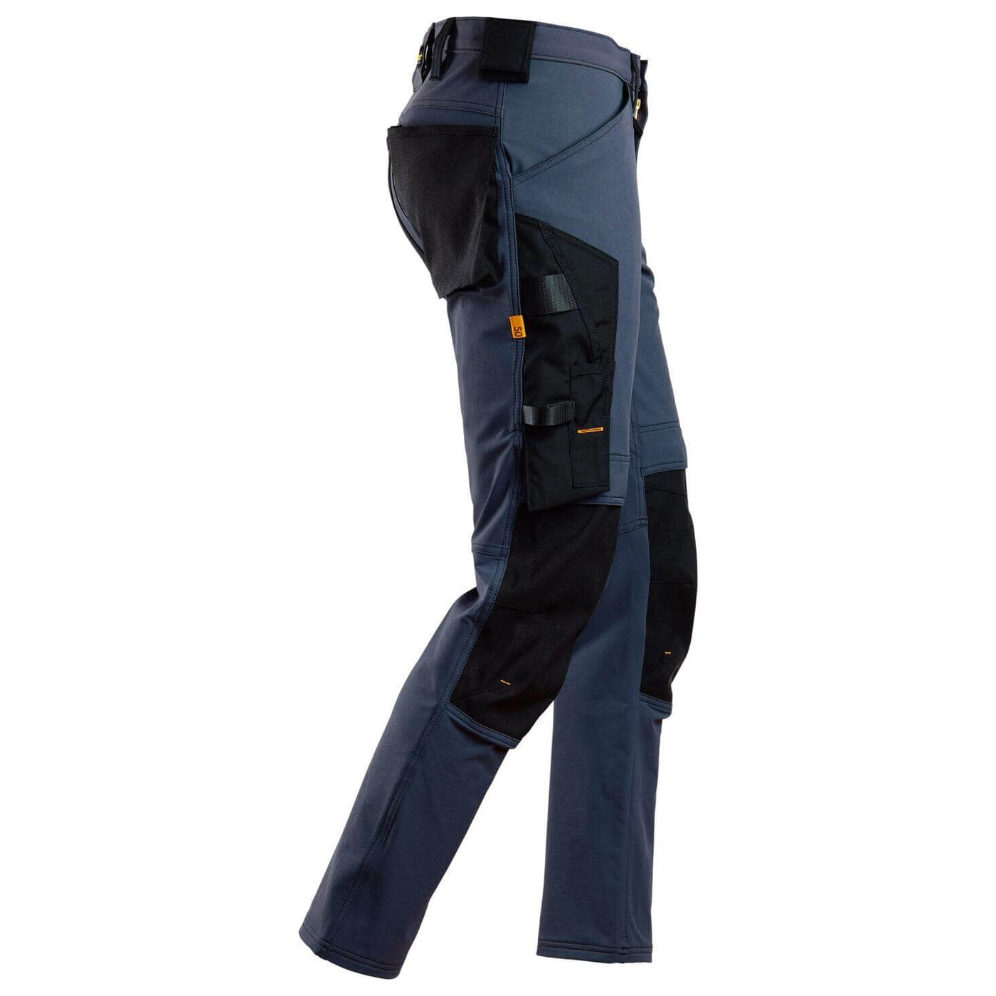 Snickers 6371 AllroundWork Full Stretch Slim Fit Trousers Navy Black right #colour_navy-black