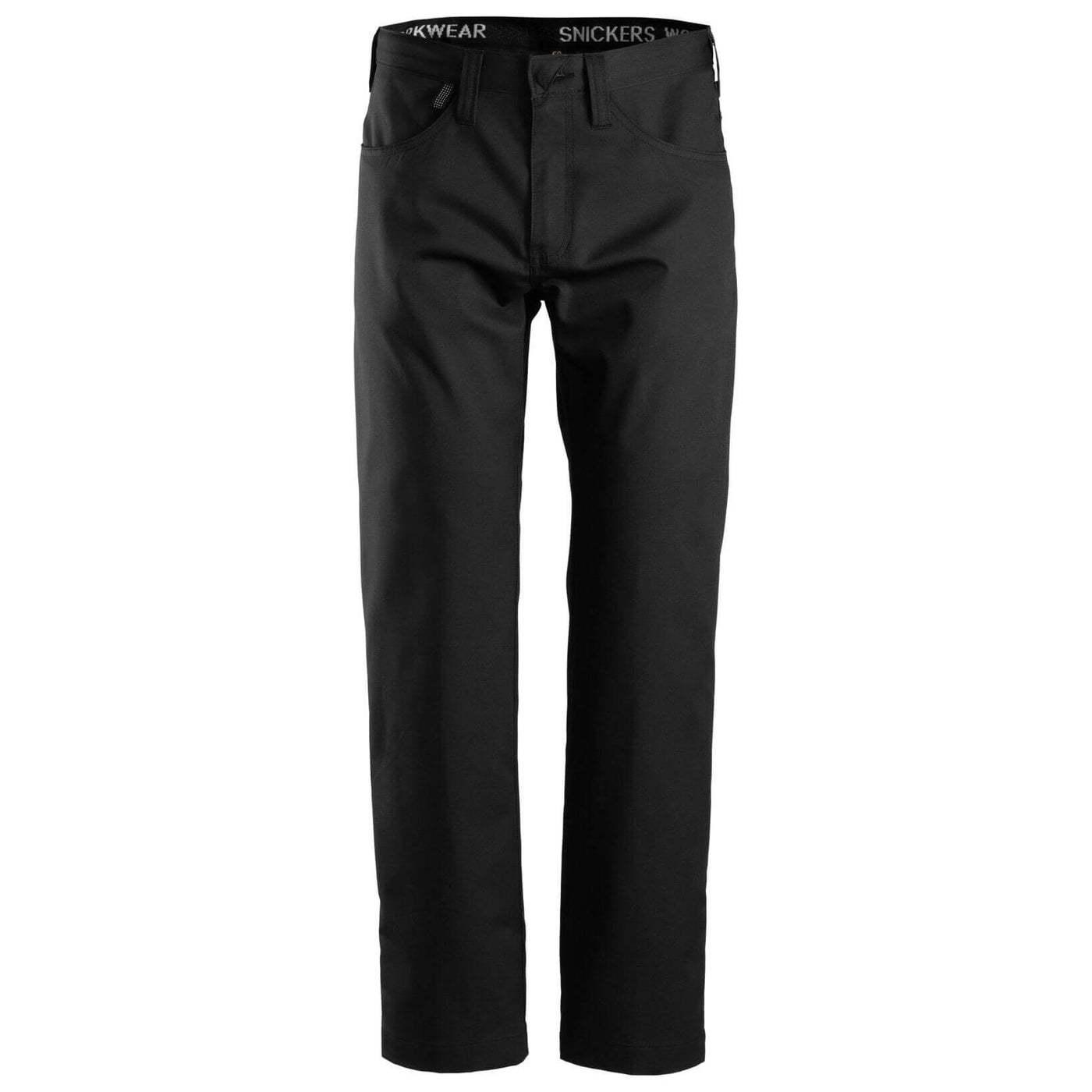 Snickers 6400 Service Chinos Black Main #colour_black