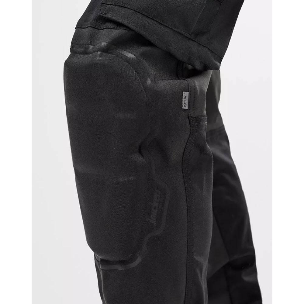 Snickers 6590 AllroundWork Stretch Trousers Capsulized Kneepads Holster Pockets Black Black model6 #colour_black-black