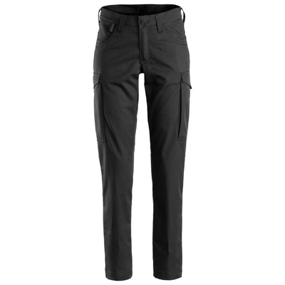 Snickers 6700 Service Womens Trousers Black Main #colour_black