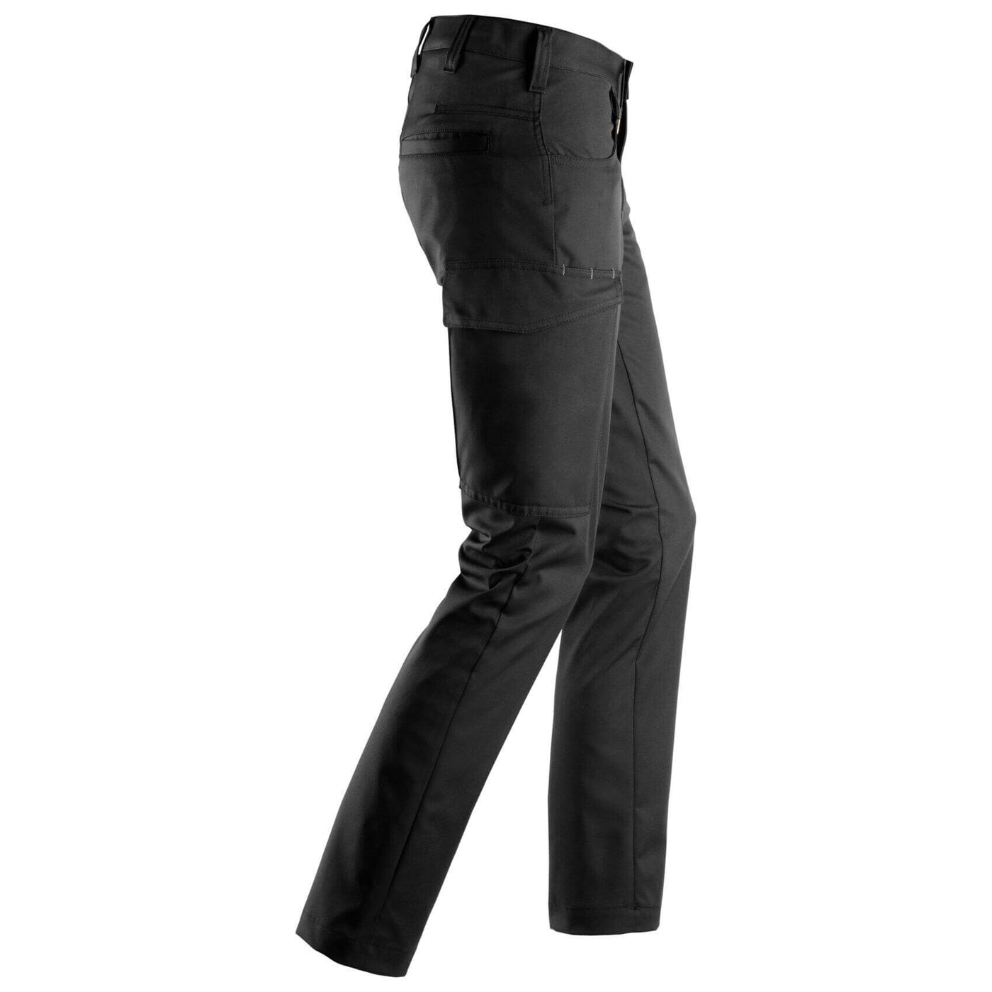 Snickers 6700 Service Womens Trousers Black right #colour_black