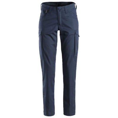 Snickers 6700 Service Womens Trousers Navy Main #colour_navy