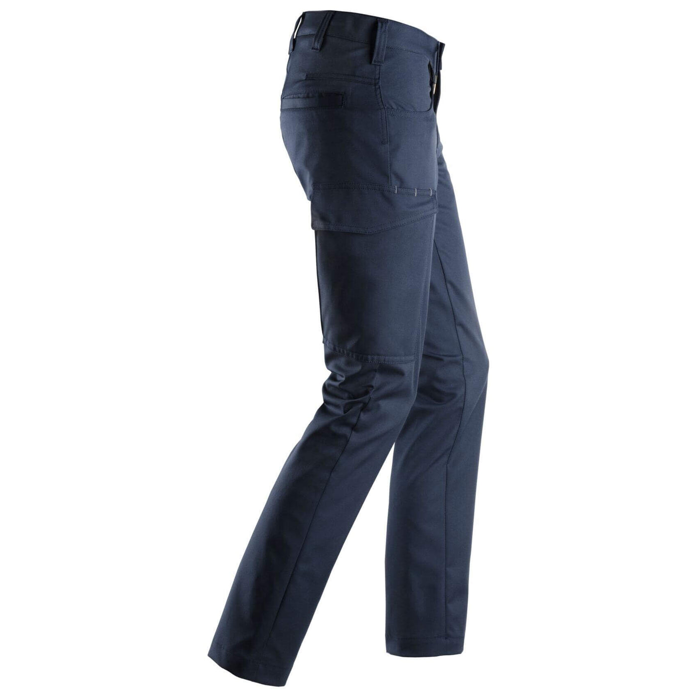 Snickers 6700 Service Womens Trousers Navy right #colour_navy