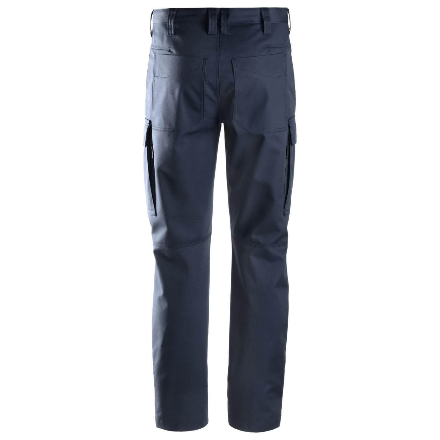 Snickers 6800 Service Trousers Navy back #colour_navy