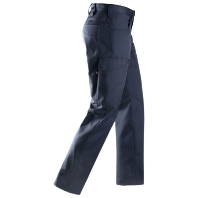 Snickers 6800 Service Trousers Navy right #colour_navy
