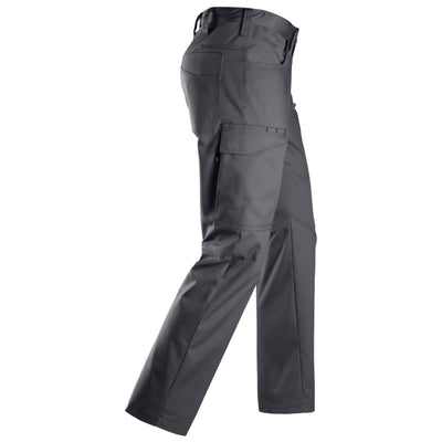 Snickers 6800 Service Trousers Steel Grey right #colour_steel-grey