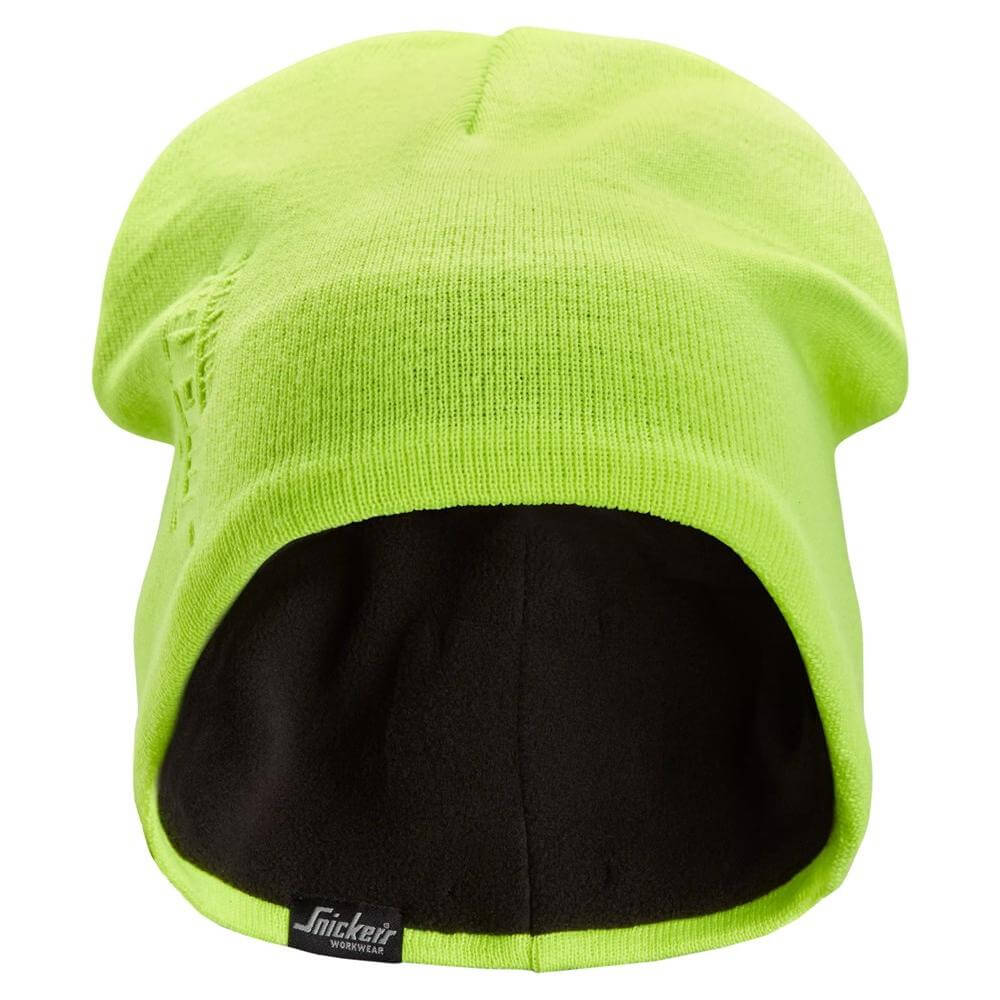 Snickers 9031 Windproof Beanie Neon Yellow Main #colour_neon-yellow