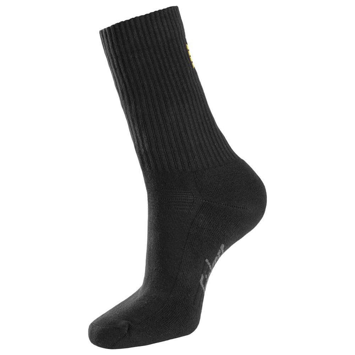 Snickers 9214 Cotton Socks 3 Pack Black right 
