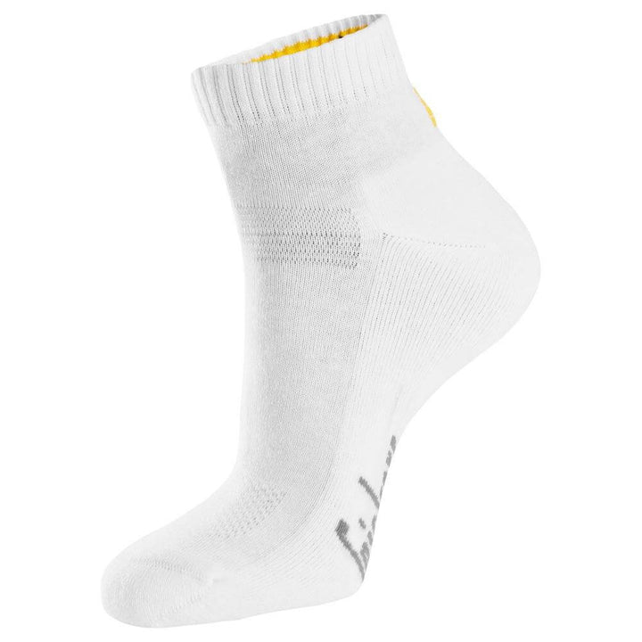 Snickers 9221 Cotton Low Socks 3 Pack White right 