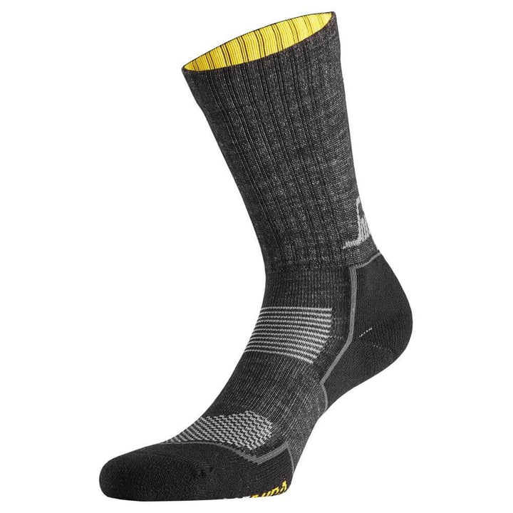 Snickers 9246 Wool CORDURA Socks 2 pack Anthracite Melange Black left 