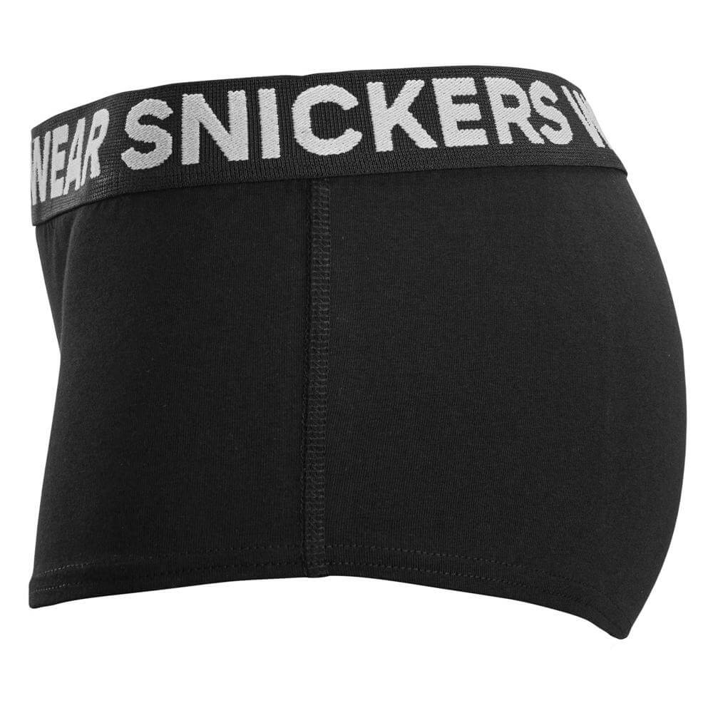 Snickers 9477 Womens Hipster Briefs 2 pack Black left #colour_black
