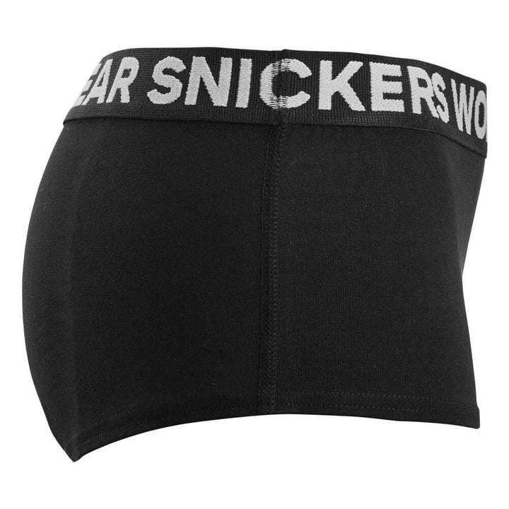 Snickers 9477 Womens Hipster Briefs 2 pack Black right #colour_black