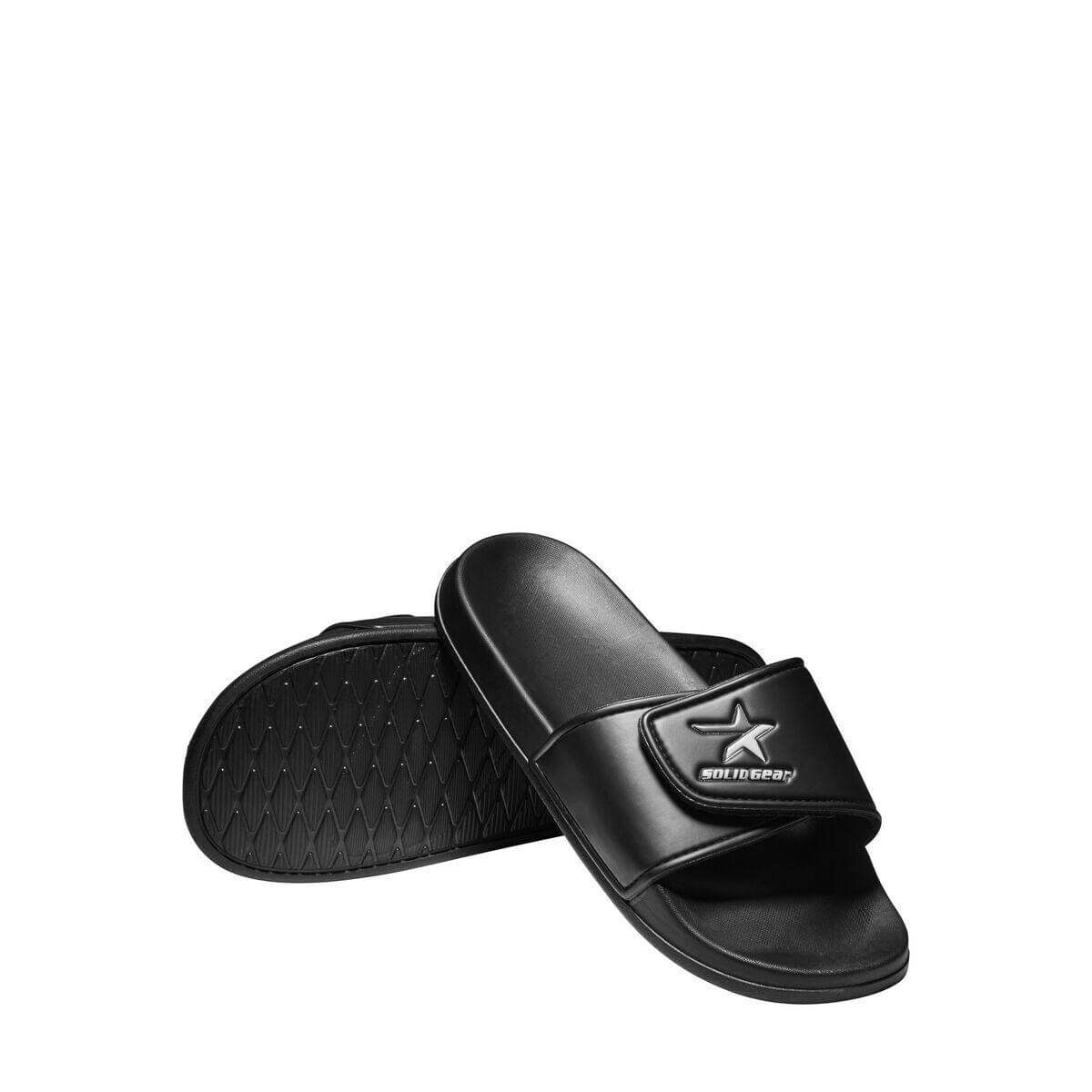 Solid Gear 10101 SLIDE MOON Non Safety Flip Flop Sandals Black 05 #colour_black