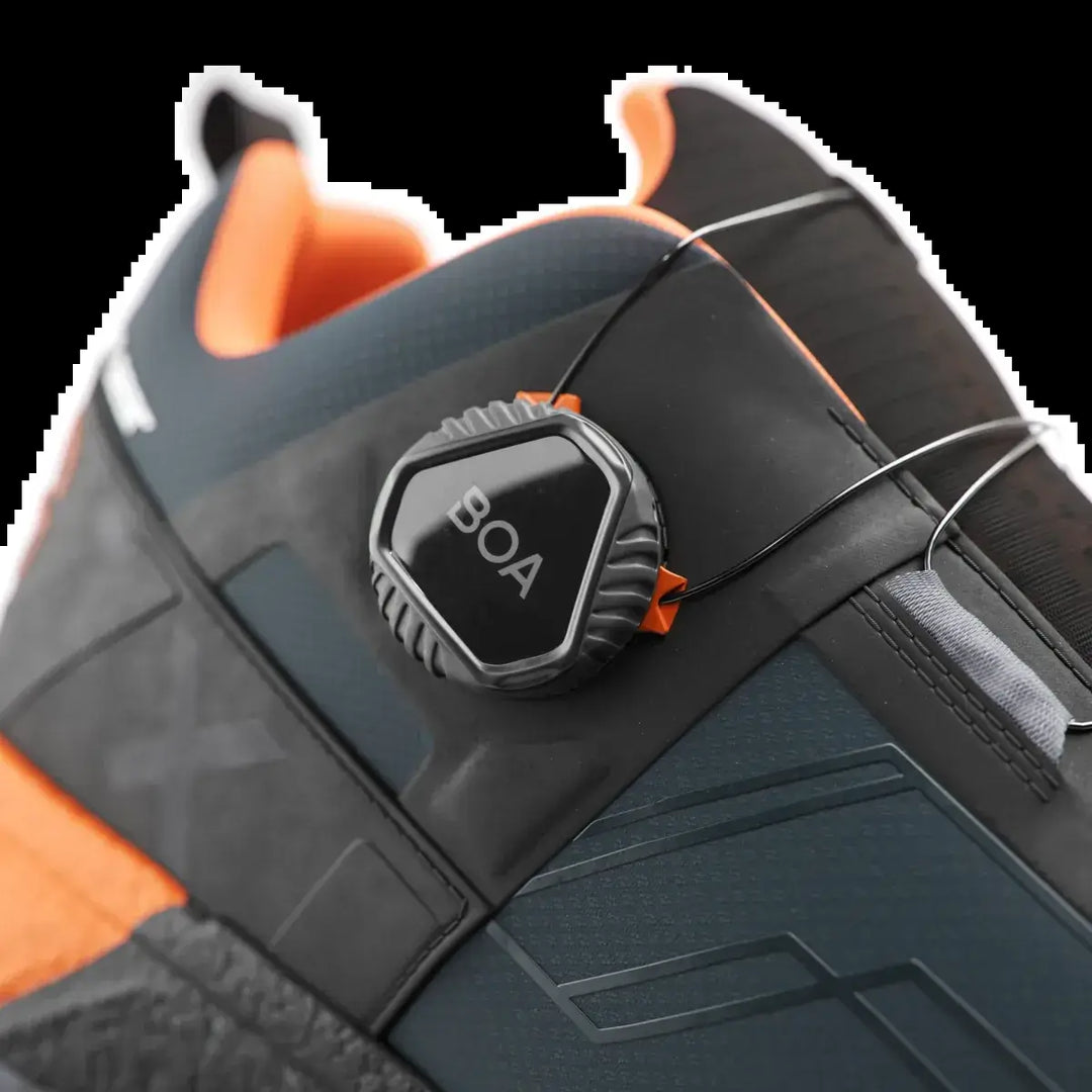 Solid Gear 16004 Bound GTX Low BLU ORG Navy Orange Detail1 Square #colour_navy-orange