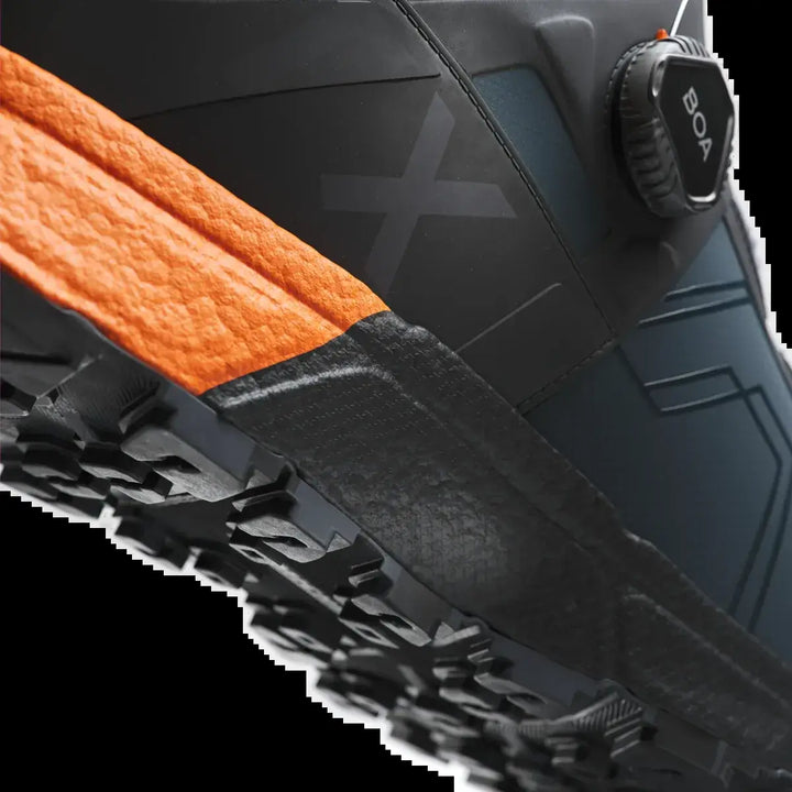 Solid Gear 16004 Bound GTX Low BLU ORG Navy Orange Detail2 Square #colour_navy-orange