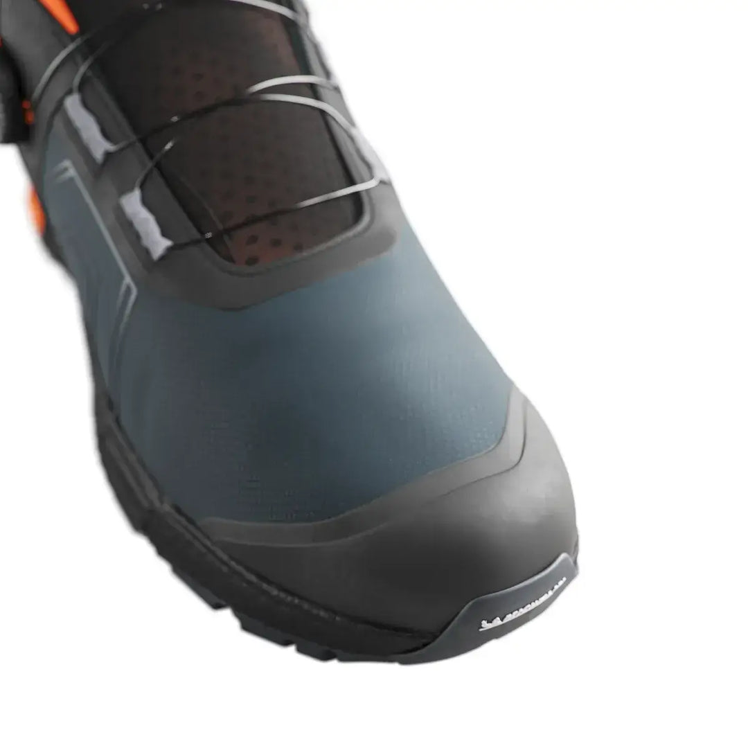 Solid Gear 16004 Bound GTX Low BLU ORG Navy Orange Detail3 Square #colour_navy-orange