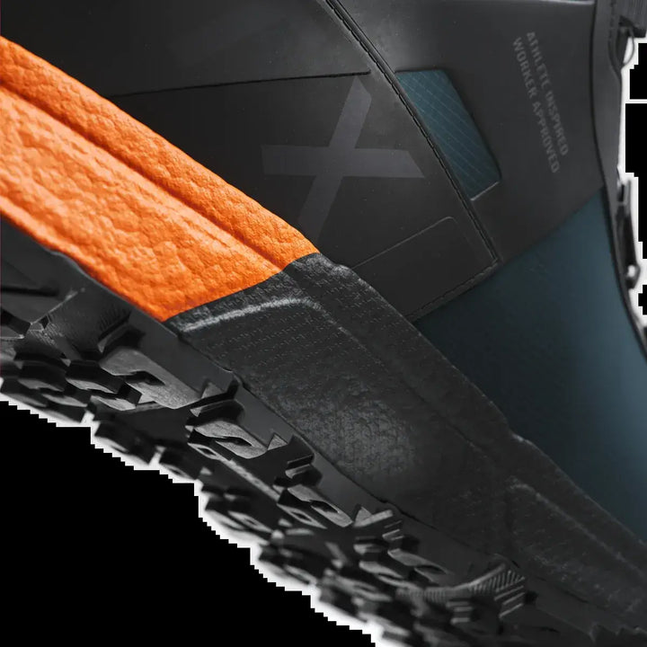 Solid Gear 16006 Bound GTX High BLU ORG Navy Orange Detail3 Square #colour_navy-orange