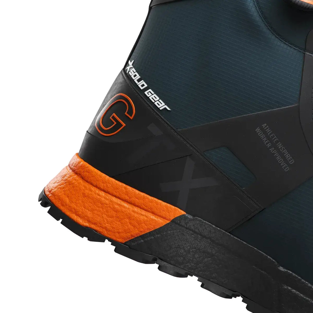 Solid Gear 16006 Bound GTX High BLU ORG Navy Orange Detail4 Square #colour_navy-orange