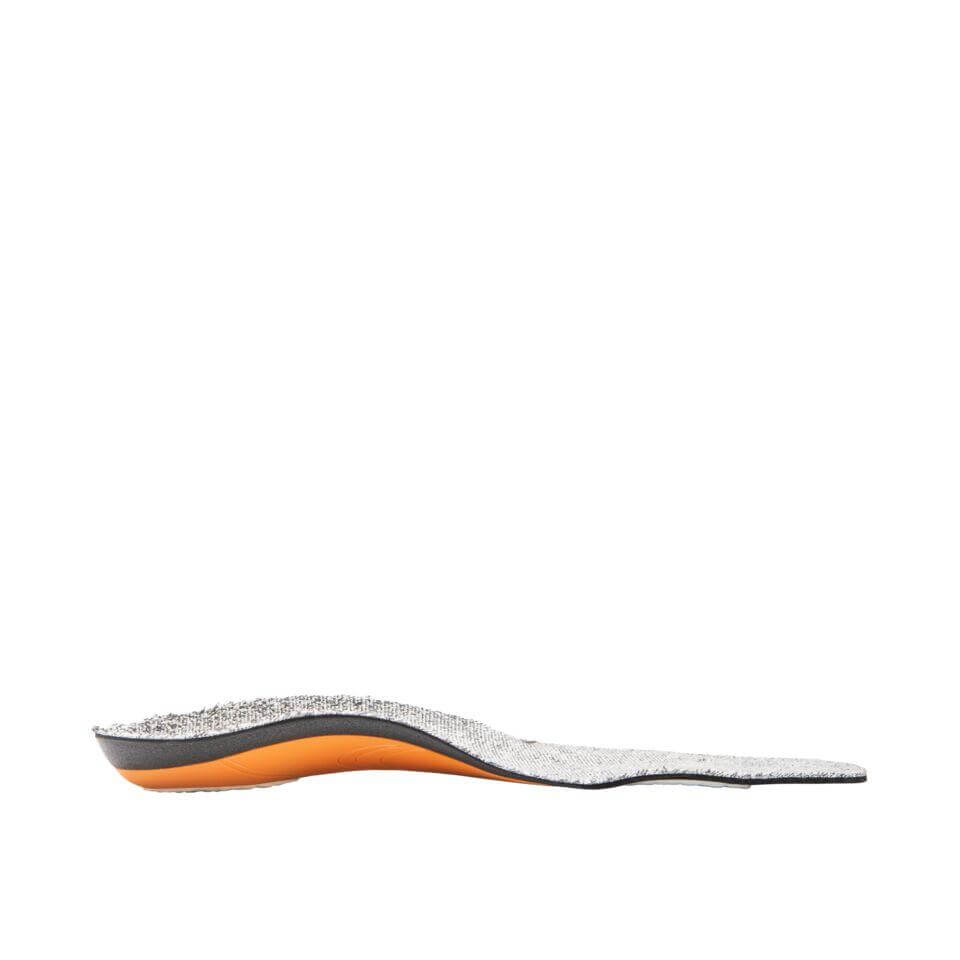 Solid Gear 21006 OPF Footbed Winter Insulated Orthopedic Low Arch Insole White Orange 1 #colour_white-orange