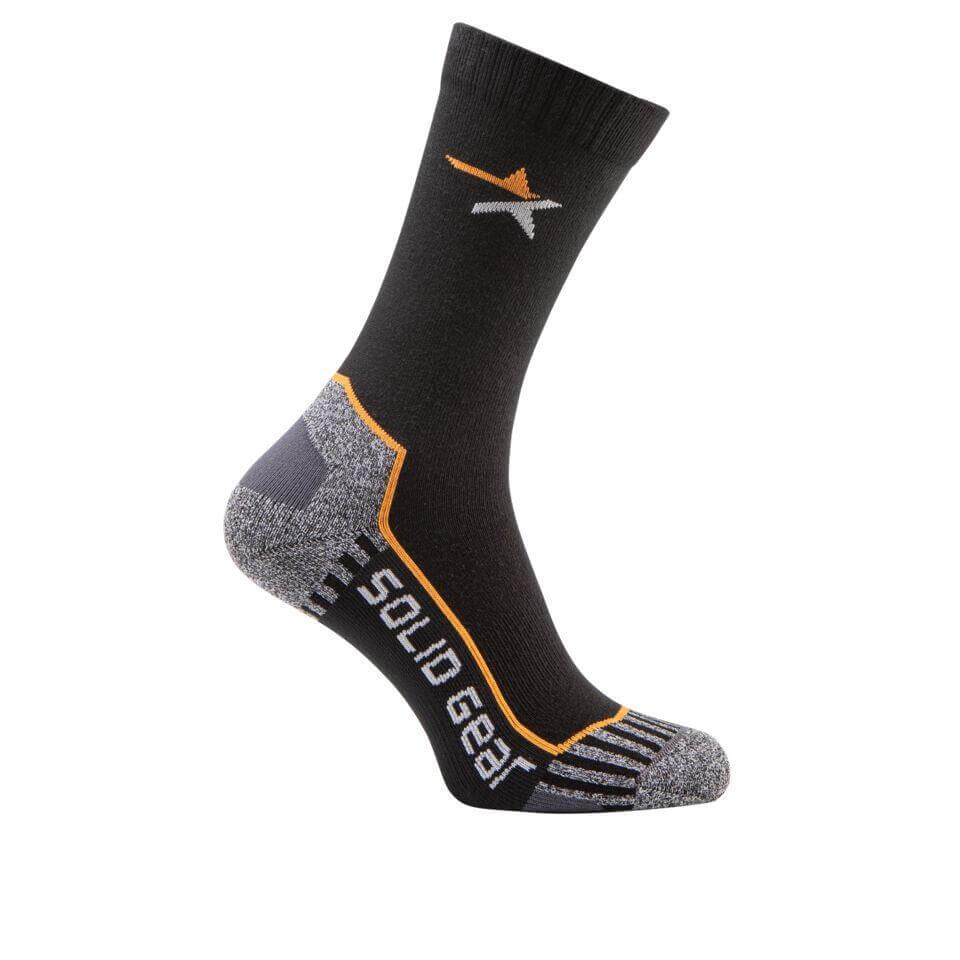 Solid Gear 30004 Active Sock 3 Pack Black Grey 1 #colour_black-grey