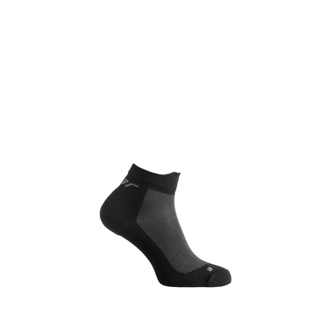 Solid Gear 30016 Black Lightweight Ankle Length Performance Socks 2 Pack Black Main #colour_black