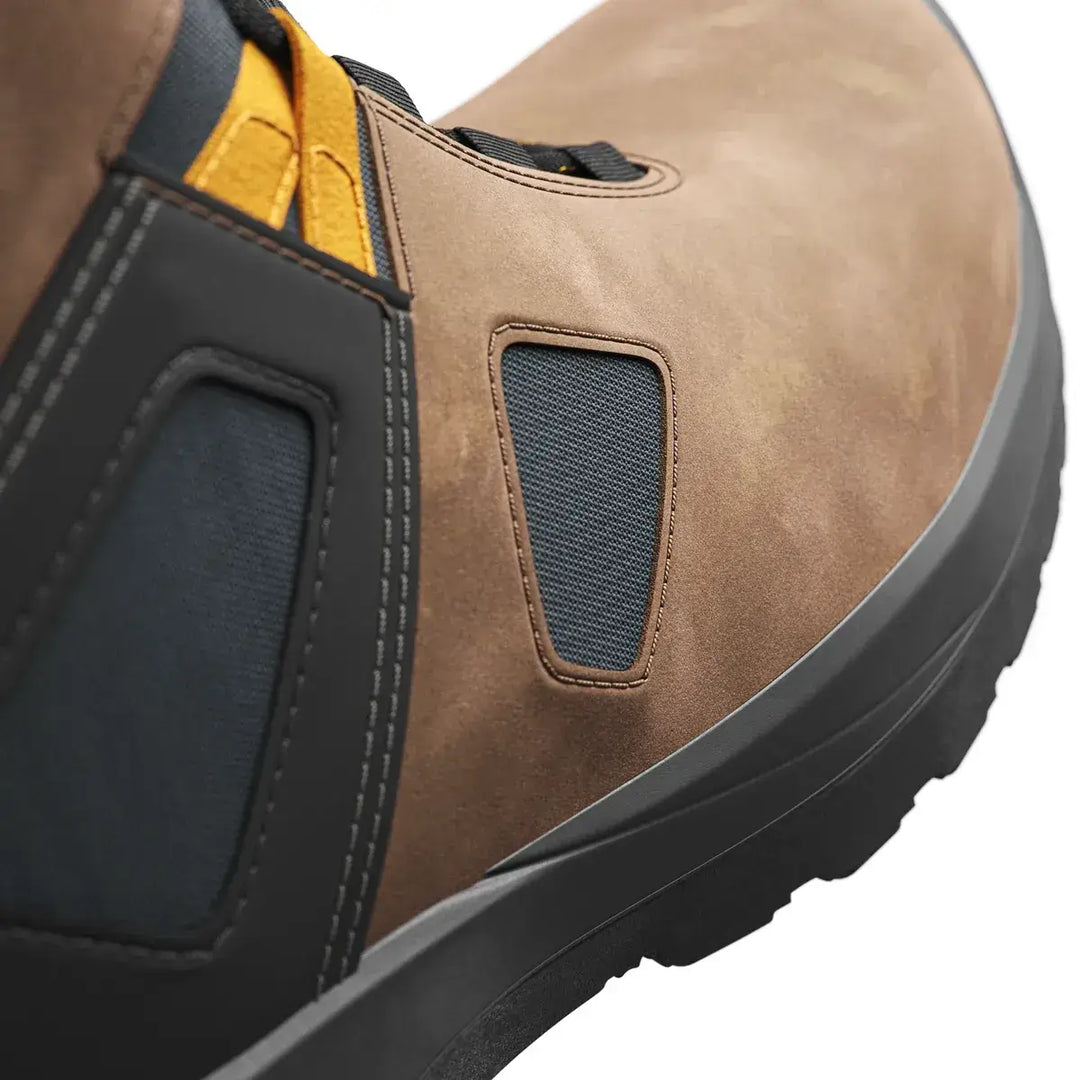 Solid Gear 73204 Essence Mid BRN YEL Brown Yellow Detail3 Square #colour_brown-yellow