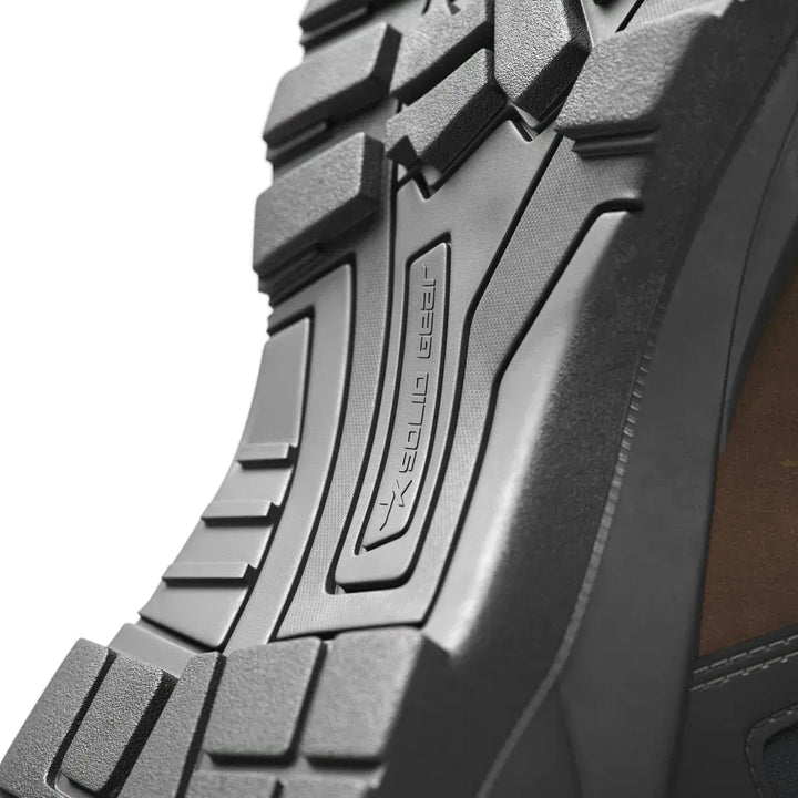 Solid Gear 73204 Essence Mid BRN YEL Brown Yellow Detail5 Square #colour_brown-yellow