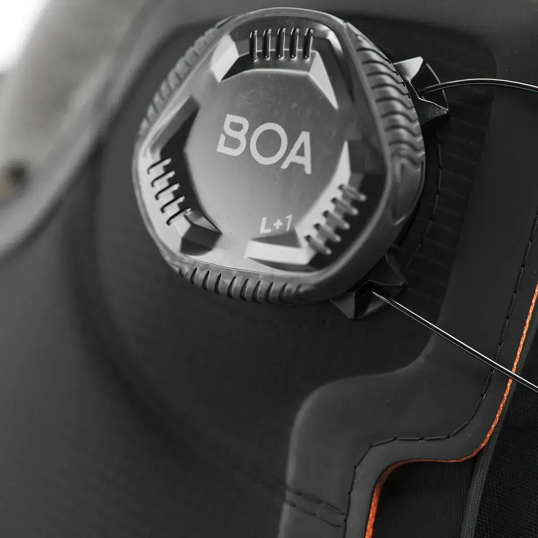 Solid Gear 76013 Revolution 2 GTX High Black Orange Detail1 Square #colour_black-orange