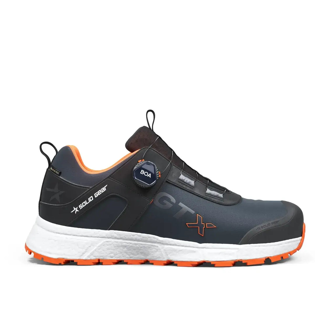 Solid Gear 76014 Revolution 2S GTX Low Navy Orange 1 Square #colour_navy-orange
