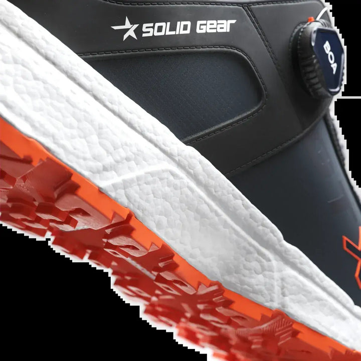Solid Gear 76014 Revolution 2S GTX Low Navy Orange Detail2 Square #colour_navy-orange