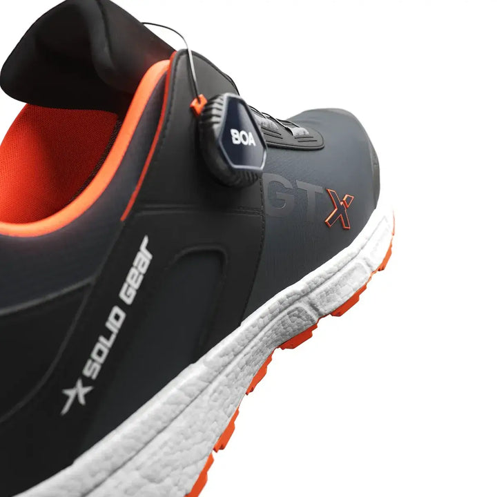 Solid Gear 76014 Revolution 2S GTX Low Navy Orange Detail3 Square #colour_navy-orange