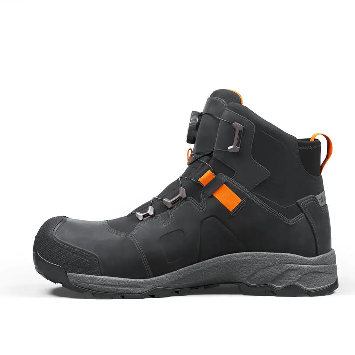 Solid Gear 80014 Vapor 3 Mid Black 2 Square #colour_black