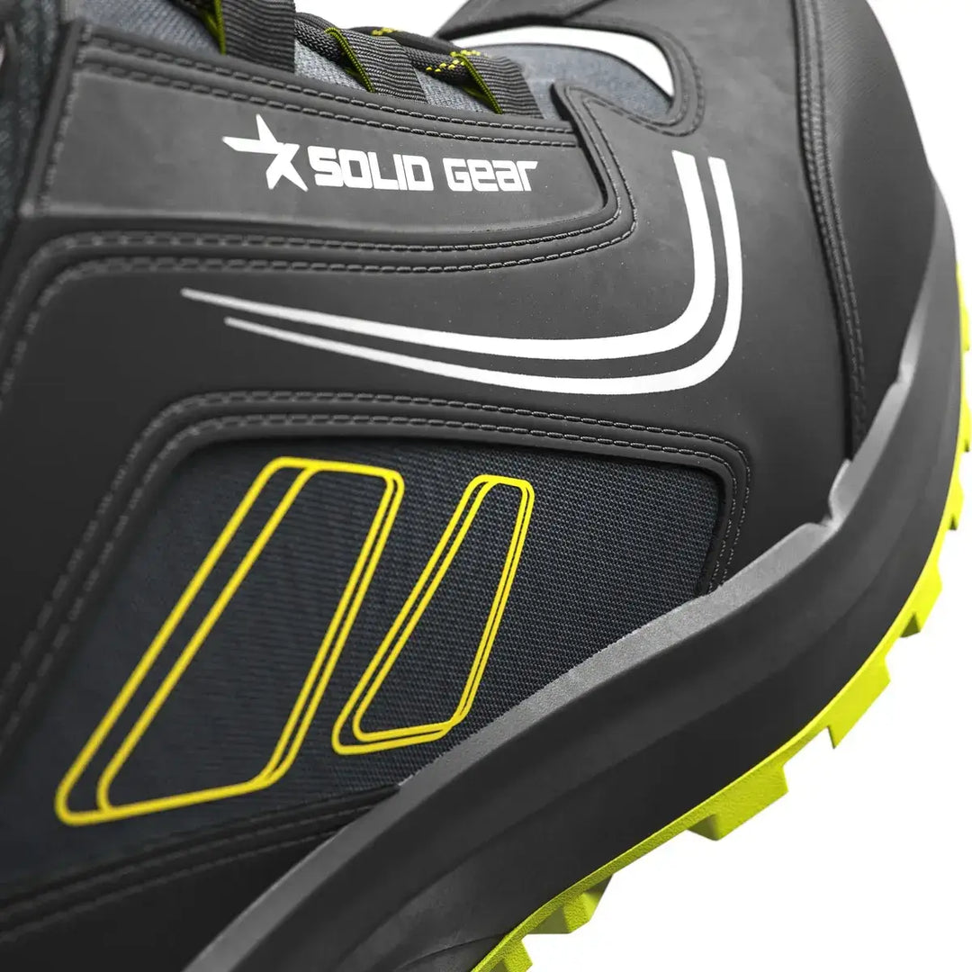 Solid Gear 80201 Adapt Low Black Yellow Detail3 Square #colour_black-yellow