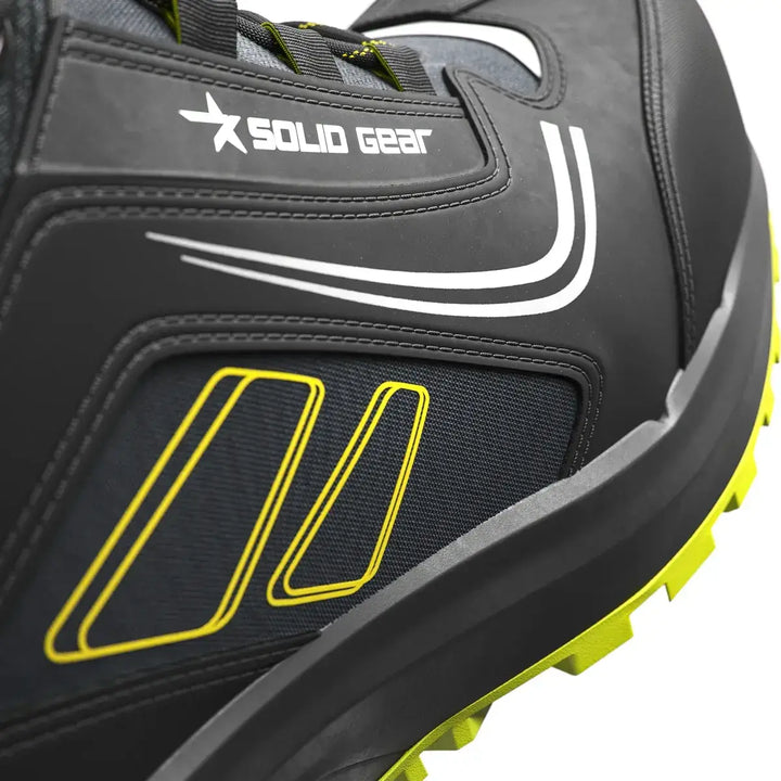 Solid Gear 80201 Adapt Low Black Yellow Detail3 Square #colour_black-yellow
