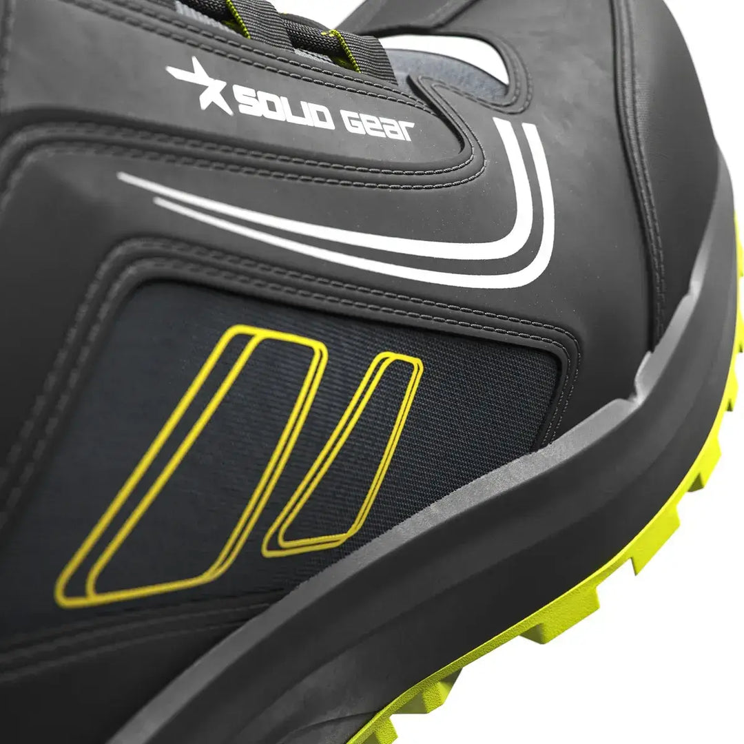 Solid Gear 80202 Adapt Mid Black Yellow Detail3 Square #colour_black-yellow